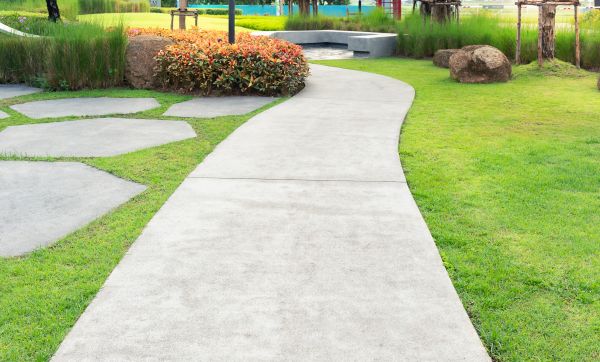Concrete Walkway Resurfacing in Tyler