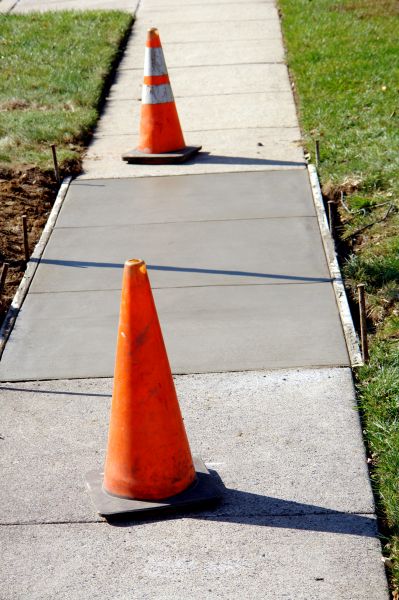 Sidewalk Slab Repair in Tyler