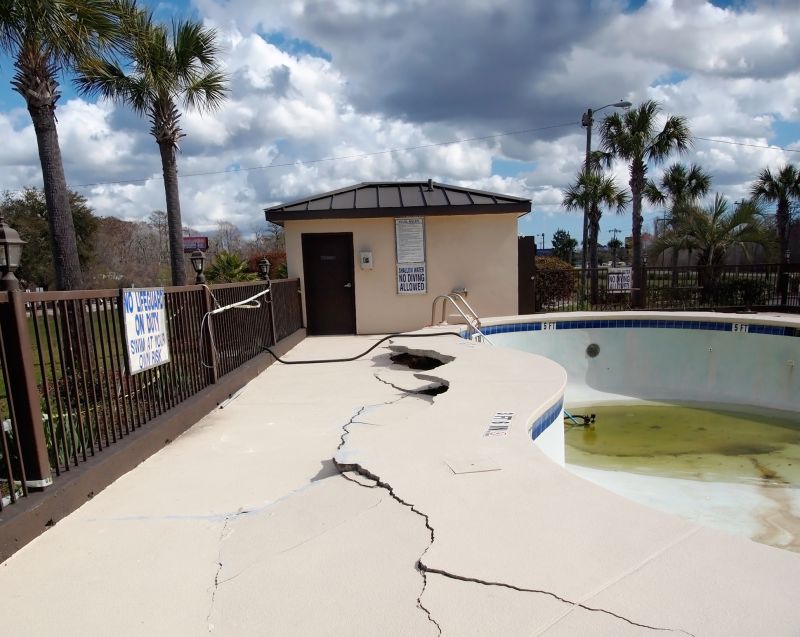 Pool Pavement Repair